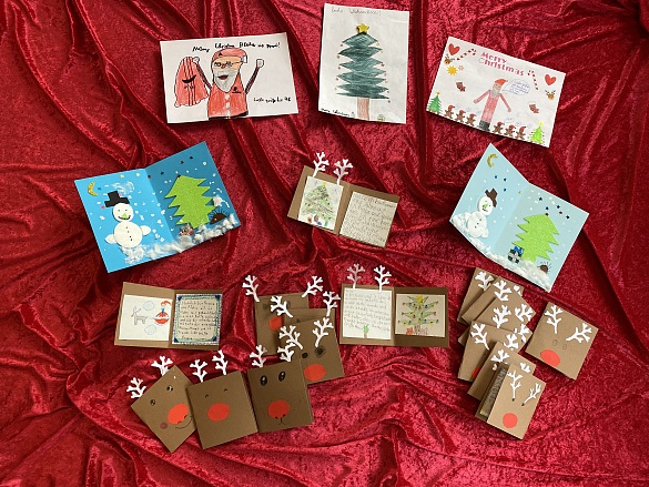 Weihnachtskarten Seniorenheim